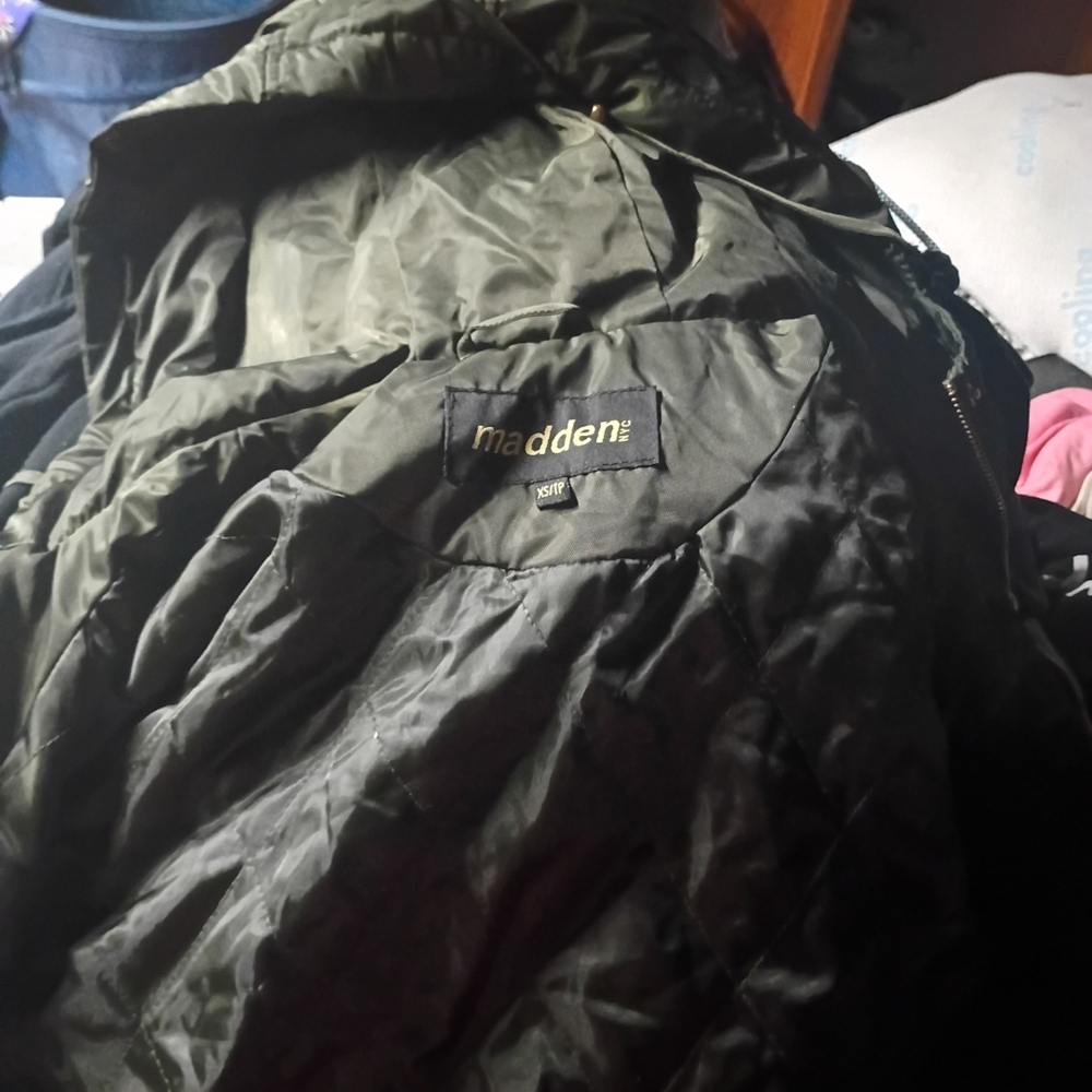 Madden Girl Black Puffer Jacket